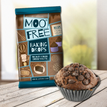 PICATURI DE CIOCOLATA MOO FREE 100GR FARA LAPTE FARA LACTOZA FARA GLUTEN FARA SOIA FARA NUCIFERE FARA ARAHIDE  EXCELENTE PT PRAJITURI,INGHETATE,CREME,BRIOSE