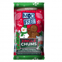 BATON JINGLE CHUM  FIGURINA DE CIOCOLATA CU TEMATICA DE CRACIUN 15GR  FARA GLUTEN,FARA LAPTE,FARA LACTOZA,FARA SOIA,FARA NUCI,FARA ARAHIDE  
