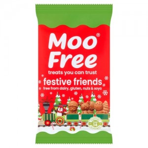 MOO FREE FIGURINE DE CIOCOLATA PT.CRACIUN 35GR  FARA LAPTE FARA LACTOZA FARA GLUTEN FARA SOIA FARA NUCIFERE FARA ARAHIDE FARA URME DE ALERGENI